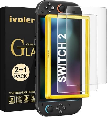 Ivoler 2-Pack anti-glare Etched Screen Protector for Steam Deck Deal