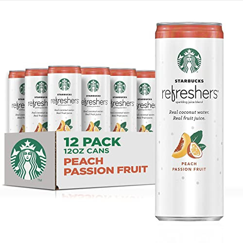 Starbucks Peach Passion Fruit Refreshers 12-Pack