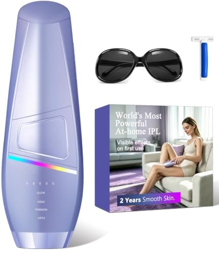 IPL Hair Removal Device Model AI17 for Women and Men, Facial and Whole Body