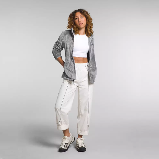 The North Face Women's Osito Fleece Jacket (Grey or Moss)