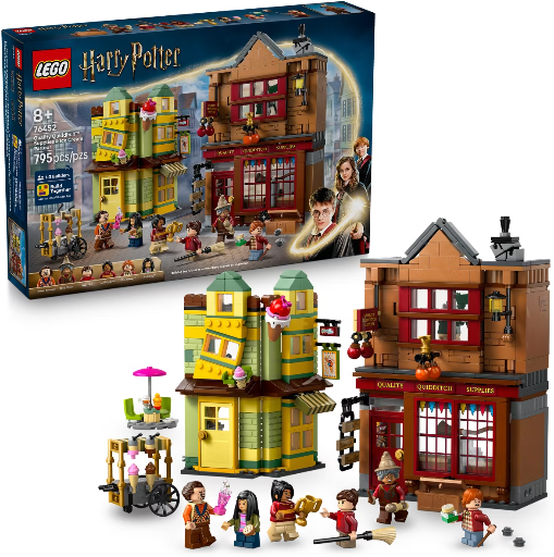LEGO Harry Potter Quality Quidditch Supplies & Ice Cream Parlour Building Set (76452) Deal