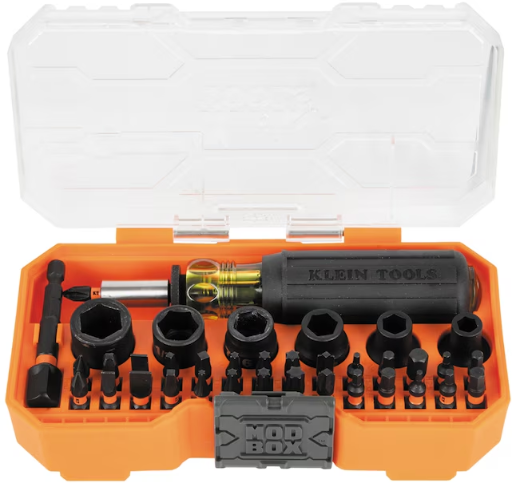 Klein Tools ProFlex Impact Screwdriver Bit and Socket Set, 38-Piece Deal