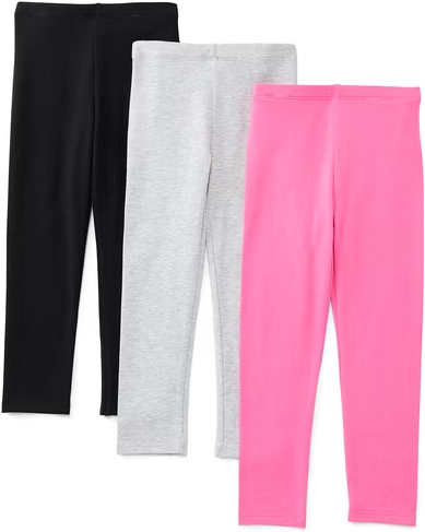 Wonder Nation Baby and Toddler Girls' Pull On Leggings, Sizes 2T-4T Deal