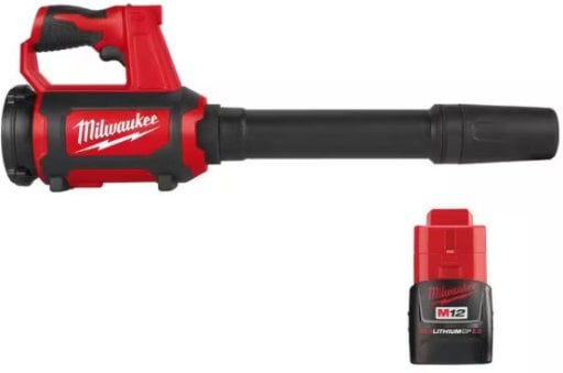Milwaukee M12 12V Lithium-Ion Cordless Compact Spot Blower with 2.0 Ah Compact Battery Pack Deal