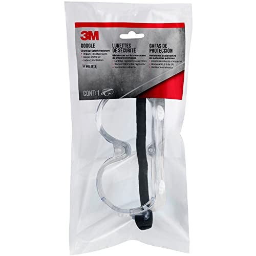 3M Chemical Splash Goggles, 2 Pack Deal