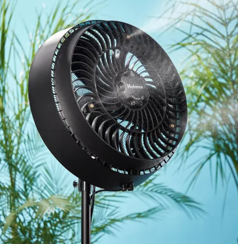 Holmes 16" 3-Speed Outdoor Misting Fan w/ Hose Connection Deal