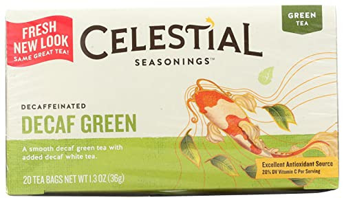 Celestial Seasonings Decaf Green Tea 6-Pack 20-Count
