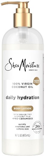 SheaMoisture Daily Hydration Body Lotion 16-Oz (Coconut Oil & Shea Butter)