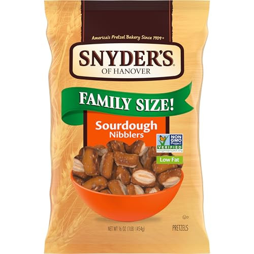 Snyder's of Hanover Sourdough Nibblers Pretzels 2 x 16-Oz