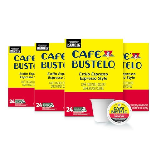 Café Bustelo Espresso Style Dark Roast Coffee 96-Count K-Cup Pods