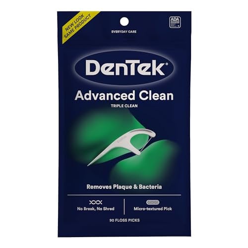 DenTek Advanced Clean Floss Picks 90-Count