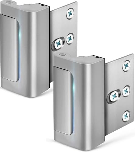 EverPlus 3" Home Security Reinforcement Door Lock 2-Count Deal