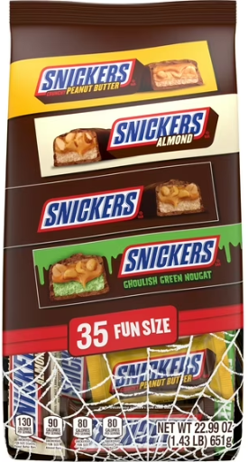 Snickers Fun Size Chocolate Candy Variety 22.99 oz
