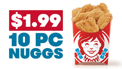 Wendy's 10-Piece Chicken Nuggets Deal