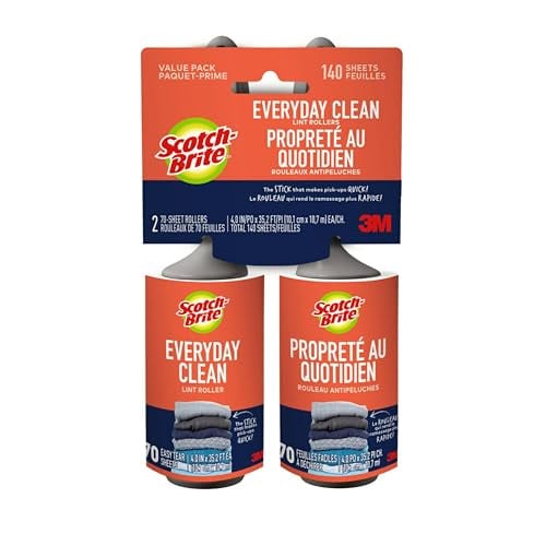 Scotch-Brite Everyday Clean Lint Remover Roller 2-Pack Deal