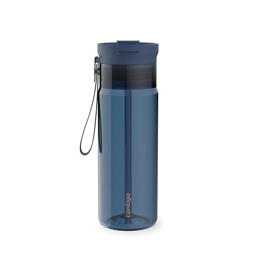 Contigo DualSip 24 oz Tritan Plastic Water Bottle with Carry Strap & 2-in-1 Leakproof Lid Deal