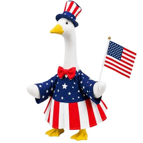4th of July Porch Goose Outfits Deal