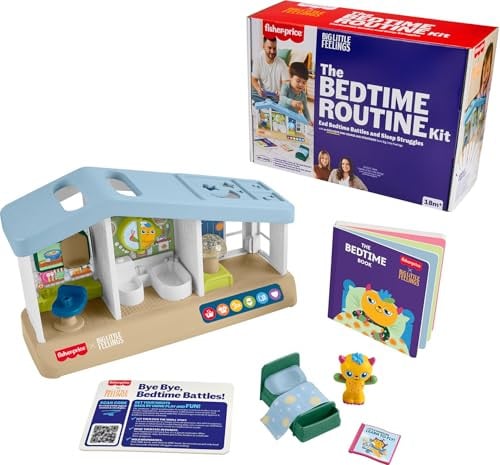 Fisher-Price Big Little Feelings Bedtime Routine Kit 4-Piece Deal