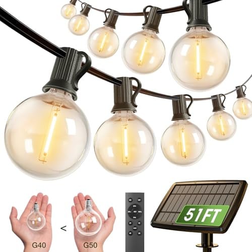 Solar String Lights 50FT Deal
