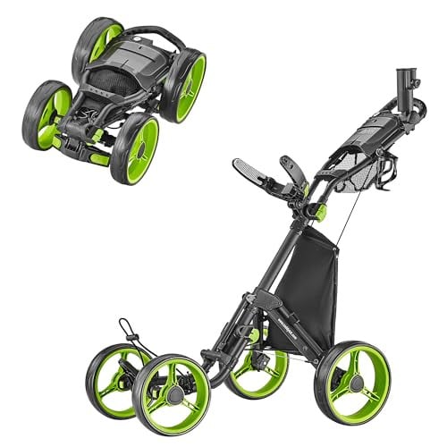 Caddytek Explorer V8 SuperLite 4-Wheel Aluminum Golf Push Cart