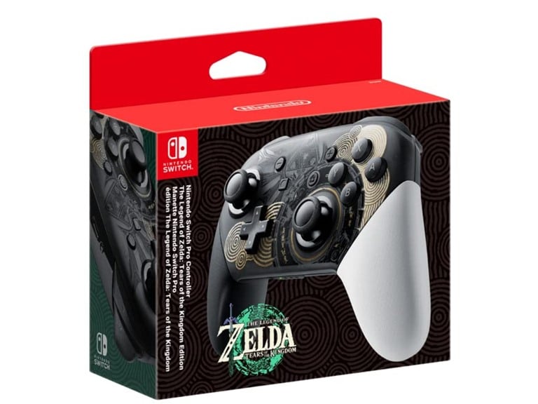 Zelda Tears of the Kingdom Edition Nintendo Switch Pro Controller