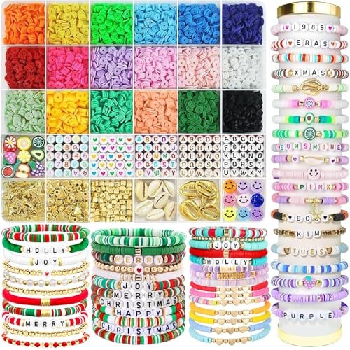 Clay Beads Bracelet Making Kit