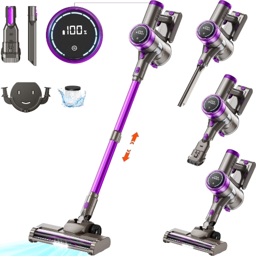 KANFUAQ 38KPA 2200mAh Cordless Stick Vacuum