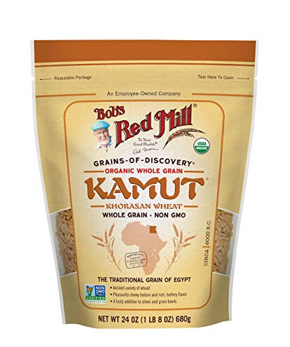Bob's Red Mill Organic Kamut Khorasan Wheat 4-Count 24-Oz