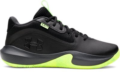 Under Armour Lockdown 7 Unisex Basketball Shoes (Black / Anthracite / Metallic Black, Sizes: 7-13)