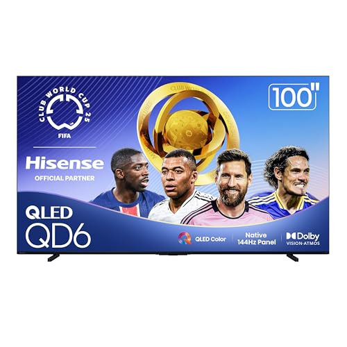 Hisense 100" Class QD6 Series QLED 4K UHD Smart Fire TV