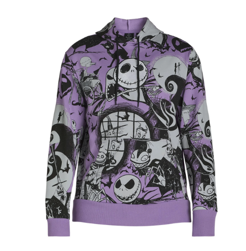Disney Nightmare Before Christmas Men's Graphic Hoodie