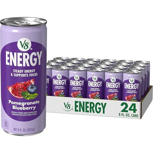 V8 Energy Drink 24-Pack 8-Oz (Pomegranate Blueberry)