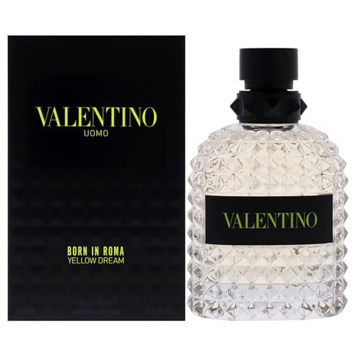 Valentino Uomo Born In Roma Yellow Dream for Men 3.4 oz EDT Spray