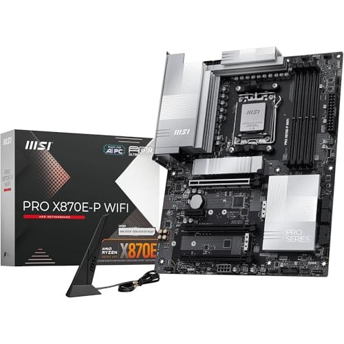 MSI PRO X870E-P WiFi AM5 ATX Motherboard Deal