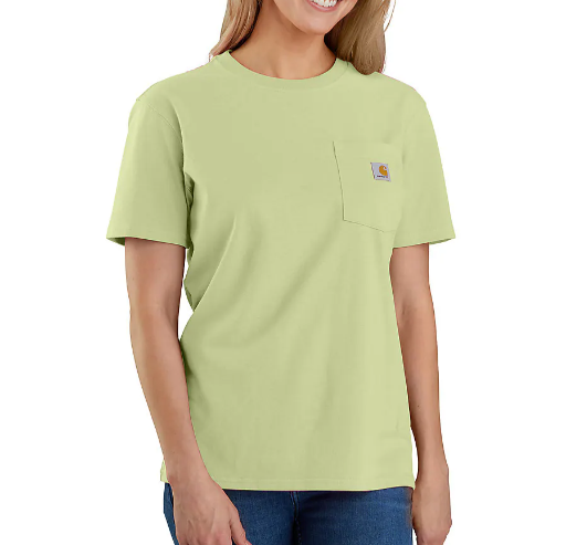 Carhartt Women's Loose Fit Heavyweight Short-Sleeve Pocket Tee (3 colors)