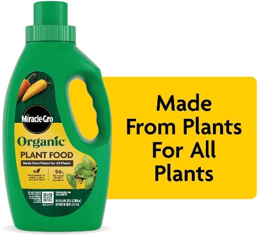 32-Oz Miracle-Gro Organic Liquid Plant Food Deal