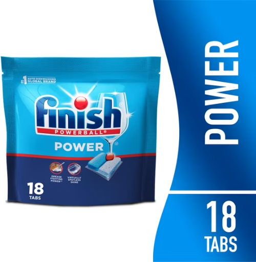 Finish Power Dishwasher Pods 18 Count Deal