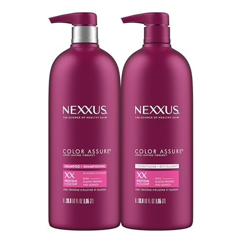 Nexxus Color Assure Shampoo and Conditioner 33.8 oz 2 Count Deal