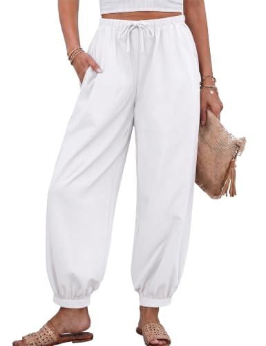 Marvmys Cotton Wide Leg Baggy Pants