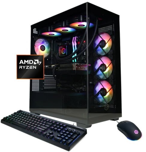 CyberPowerPC Gamer Supreme Gaming Desktop AMD Ryzen 7 9800X3D NVIDIA GeForce RTX 5070 Ti 16GB 32GB DDR5 2TB SSD