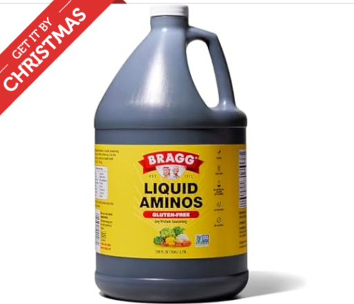 1-Gallon Bragg Gluten Free Non-GMO Liquid Aminos