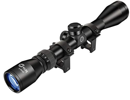CVLIFE 3-9x40 Optics R4 Reticle Crosshair Scope with Mounts Deal
