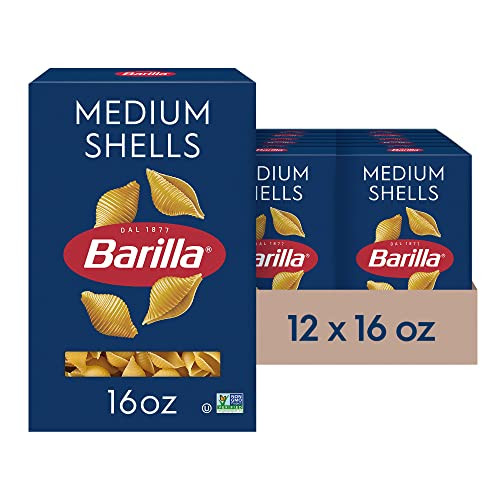 Barilla Medium Shells Pasta 12-Pack 16-Oz