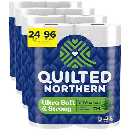 Quilted Northern Ultra Soft & Strong Toilet Paper, 24 Mega Rolls Deal