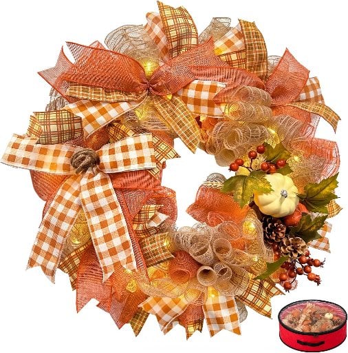 24" Fall Wreath Deal