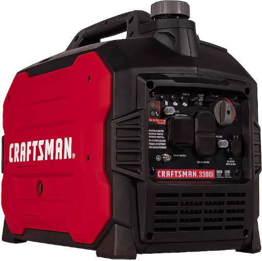 CRAFTSMAN 3300 Starting / 2500 Running Watt Gasoline Single Fuel Portable Generator Deal