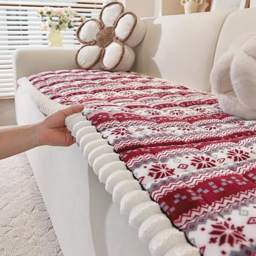 Christmas Couch Cover 70.9"