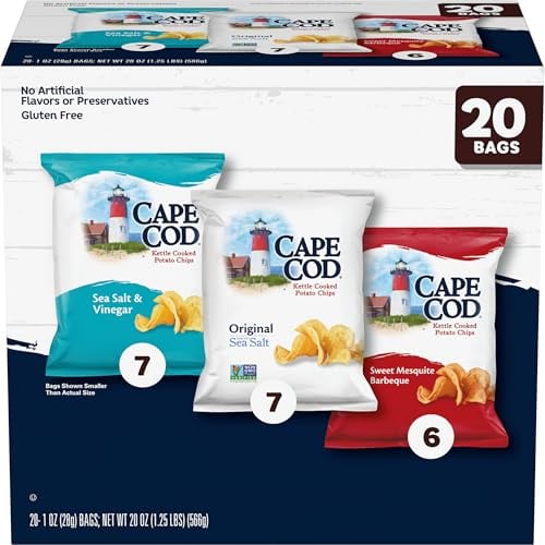 Cape Cod Variety Pack Chips 20-Count Deal