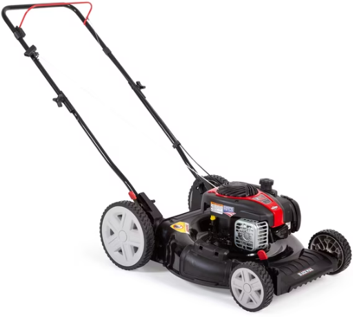 Black Max 21-inch Gas Push Mower with 125cc Briggs & Stratton Engine