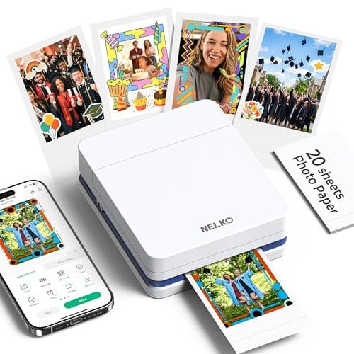 Nelko PP01 Color Mini Portable Photo Printer Deal